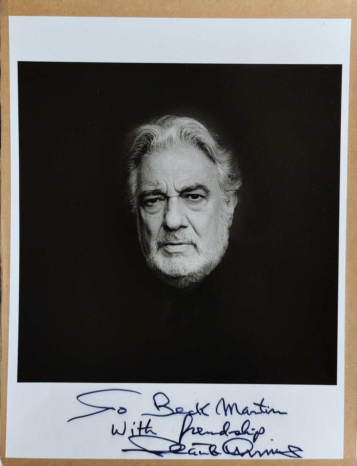 Placio Domingo - podepsaná